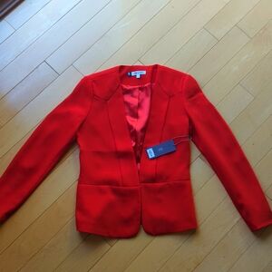 Jennifer Lopez red blazer NWT